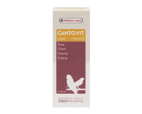 VERSELE LAGA - Oropharma Canto-vit Liquid 30ml - preparat witaminowy na śpiew i płodność dla ptaków